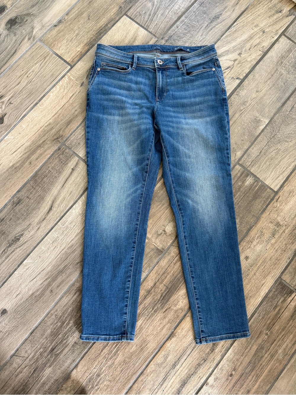 J.Jill Authentic Fit Slim Ankle Jeans, Size 8R